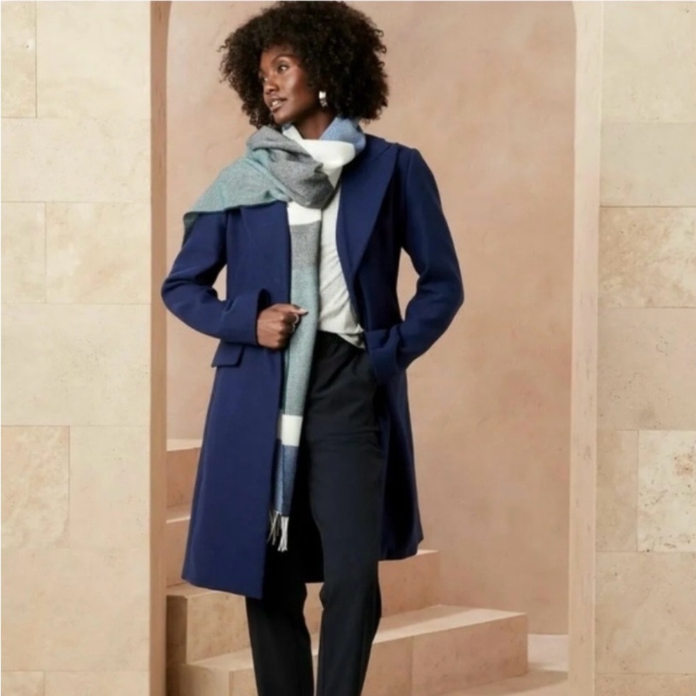 Banana Republic Blue Coat